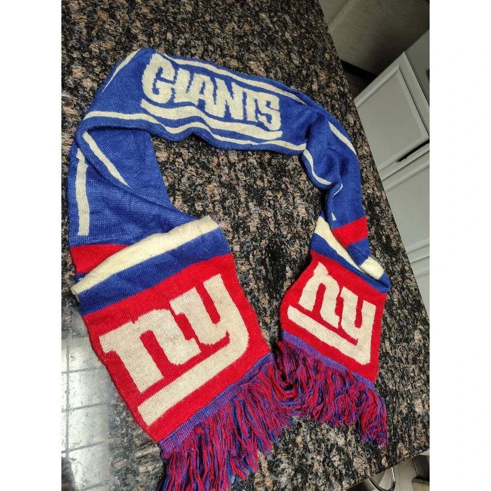 NFL New York Giants 2016 Reversible Stripe Scarf 64